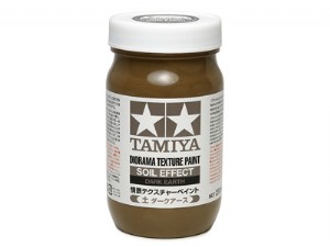TAMIYA 水性 情景特效漆/土景 250ml/暗土色